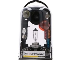 Dunlop automobilinės lemputės ir saugikliai, rinkinys, 11 vnt