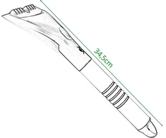 SKROBACZKA DO SZYB 34,5CM HEAVY DUTY Geltona DUNLOP