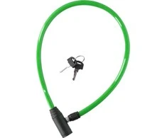 Dunlop Žalias dviratinis užraktas su raktu 65 cm