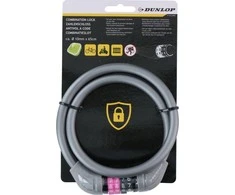 Dunlop dviratinė troselinė spyna su kodu 65 cm