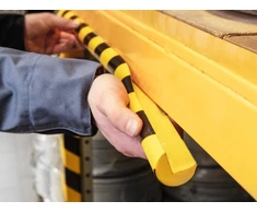 Durable DURABLE Eckschutzprofil C25R gelb/juodas selbstklebend 1m
