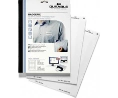 Durable DURABLE Namensschilder Selbstkl. BADGEFIX 40x75mm 240Schilde