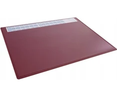 Durable DURABLE Schreibunterlage PP mit Jahreskaleder 650x500cm raudona