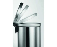 Durable DURABLE kosmetikos šiukšliadėžė su pedalu, nerūdijančio plieno, apvali, 5 vnt.
