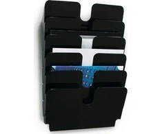 Durable Horizontalus dokumentų konteineris juodas A4 Flexiplus 6 Durable