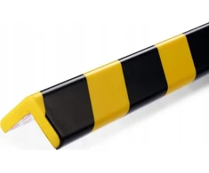 Durable Profil ochronny narożników C35 geltona/juoda samoprzylepny 1m