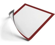 Durable RAMKA MAGNEN. KETVIRTOJI KZER.A4 486903 5SZ DURAFRAME MAGNETIKOS Raudonas - 4869 -03