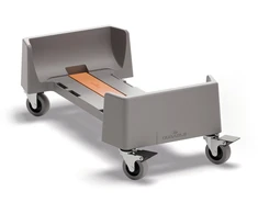 Šiukšliadėžė Durable Waste cart for DURABIN® 60 ltr. graphite pilkas rPP