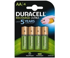 Duracell Baterija AA / R6 2500mAh 4 vnt.