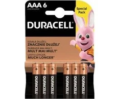 Duracell Baterija AAA / R03 6 vnt.