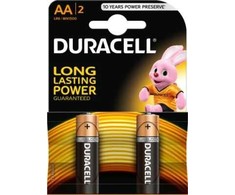 Duracell Pagrindinės AA / R6 baterijos 2 vnt.