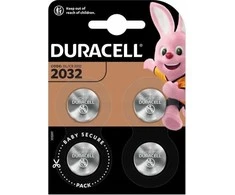 Duracell Baterija Electronics CR2032 220mAh 4 vnt.