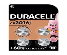 Duracell Bateria guzikowa CR2016 3.0V Lithium 4St.