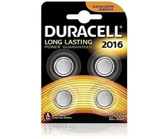 Duracell Bateria guzikowa CR2016 3.0V Lithium 4St.