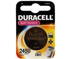 Baterijos DURACELL 2450, 1vnt