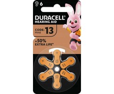 Duracell Baterija klausos aparatams EasyTab 13 (PR48) 6 vnt.