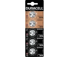Duracell Duracell Batterie Knopfzelle CR2016 3.0V Lithium 5St.