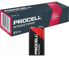 Duracell Duracell šarminė baterija 6LR61 9V Procell Intense - 10 vnt.