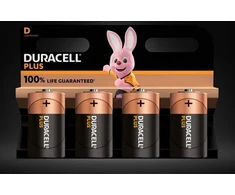 Duracell Plus D, akumuliatorius (4 vnt., D)