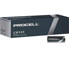 Duracell Procell CR123 baterija 1550mAh 10 vnt.
