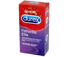 Durex Fetherlite Elite prezervatyvai 12 vnt, itin ploni