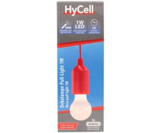 Žibintuvėlis Duronic Lampa LED HyCell PL1W 25 lm 3xAAA raudona
