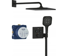 Dušo komplektas Grohe „Grohtherm SmartControl“ potinkinis dušo komplektas su „Rainshower Mono 310 Cube“ lietaus dušo galvute