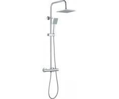 Dušo sistema su termostatiniu maišytuvu Deante Joko NBJ_051T, Chrome
