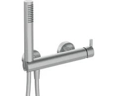 Deante dušo komplektas su maišytuvu Deante Silia BQS_F41M, Brushed steel