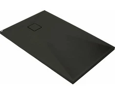 Stačiakampis granitinis dušo padėklas Deante Correo, Nero, 140x90 cm