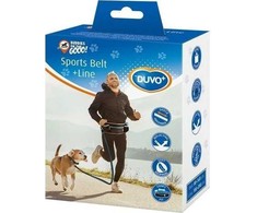 Duvo+ Duvo+ Pas i Smycz šuniui do Joggingu Granatowe
