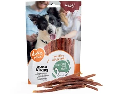 Duvo+ DUVO+ ŠUNŲ GARDĖSIAI 400g ANČIŲ JUOSTELĖS Anties krūtinėlės filė /4/ 40