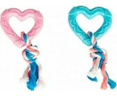 Duvo+ DUVO + žaislas TPR PASTEL HEART + LINA 14cm 11427