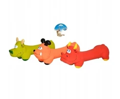 Duvo+ DUVO+ ZABAWKA LATEX KOSTKI-ZWIERZĄTKA MIX 18cm 171425