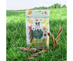 Duvo+ Garden Bites Fruity Dental Twizzlers L 16 cm 26 vnt. 30 g (stendas sudaro 26 vnt. x 3) 78/468 (16443)