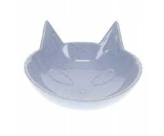 Duvo+ DUVO+ dubenėlis CERAMICZNA DLA KOTA 175ml mėlyna 14x14x6.5cm 15509