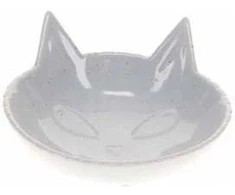 Duvo+ DUVO+ dubenėlis CERAMICZNA DLA KOTA 175ml JASNOSZARA 14x14x6.5cm 15508