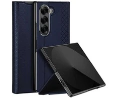Dux Ducis dėklas BRIL with pen holder skirtas Samsung Galaxy Z Fold6 5G mėlynos spalvos