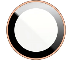 Dux Ducis DUX DUCIS, skirta iPhone 17 Pro Max / iPhone 17 Pro, fotoaparato objektyvo apsauga, HAWK serijos grūdinto stiklo objektyvo apsauga – kosminė oranžinė