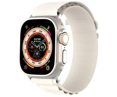Dux Ducis Dux Ducis Apsauginis stiklas Apple DUX DUCIS nyloninis dirželis Apple Watch 42 / 44 / 45 / 49 mm platininis Juodas