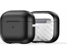 Earbuds dėklas Dux Ducis PECC skirta AirPods PRO 2 apsauginis juodas