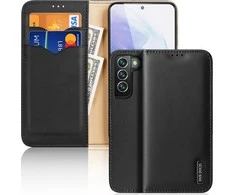 Dux Ducis Hivo atverčiamas dėklas skirtas Samsung Galaxy S22 + (S22 Plus), juodas
