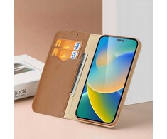 Dux Ducis LEADER LEADER piniginės dėklas HIVO, skirtas IPHONE 15 Pro raudonas