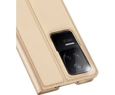Dux Ducis Skin Pro dėklas skirtas Xiaomi POCO F4 5G, auksinis
