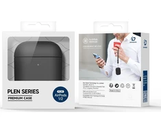 Dėklas Dux Ducis Dux Ducis Plen etui do AirPods 2 / AirPods 1 pokrowiec na ausinės juoda