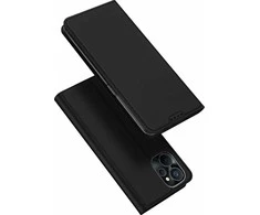 Dėklas Dux Ducis Skin Pro For Realme 10 5G / Realme 9i 5G atverčiamas Card Wallet su stoveliu dėkals telefonui juodos spalvos