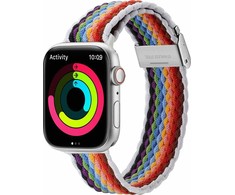 Dėklas Apyrankė Dux Ducis Mixture II Series Apple Watch 42/44/45/49mm Pale Stripes