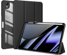 Dux Ducis Toby Armored Flip Smart Oppo Pad with Stylus Holder dėklas planšetiniam kompiuteriui juodos spalvos