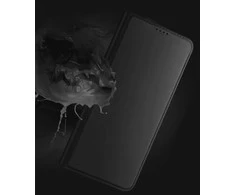 Dėklas Dux Ducis Skin Pro For Realme 10 5G / Realme 9i 5G atverčiamas Card Wallet su stoveliu dėkals telefonui juodos spalvos