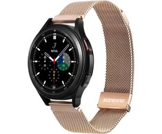 Samsung DUX DUCIS dirželis MILANESE nerūdijančio plieno magnetinis 20 mm auksinis